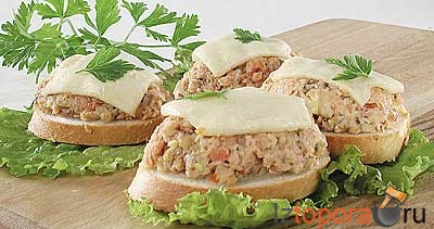 Итальянские бутерброды - Бутерброды - Закуски - Рецепты - Кулинарные рецепты - Из Топора.RU