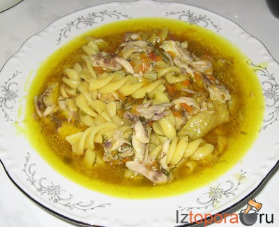 Острый суп - Супы из птицы - Первые блюда - Рецепты - Кулинарные рецепты - Из Топора.RU
