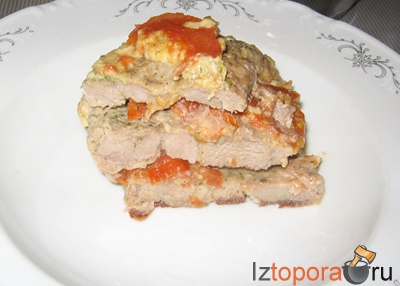 Мясной пирог - Блюда из свинины - Горячие блюда - Рецепты - Кулинарные рецепты - Из Топора.RU