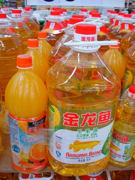 Продукты в китайском супермаркете