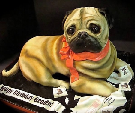 Тортики в виде собак
