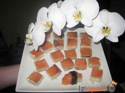 Японские пресс-суши - Суши - Блюда из морепродуктов, рыба - Рецепты - Кулинарные рецепты - Из Топора.RU