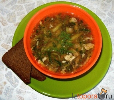 Суп в японском стиле - Супы из птицы - Первые блюда - Рецепты - Кулинарные рецепты - Из Топора.RU