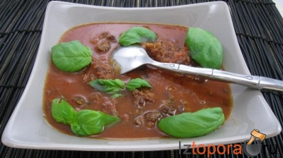 Томатный соус с говядиной - Томатные соусы - Соусы - Рецепты - Кулинарные рецепты - Из Топора.RU